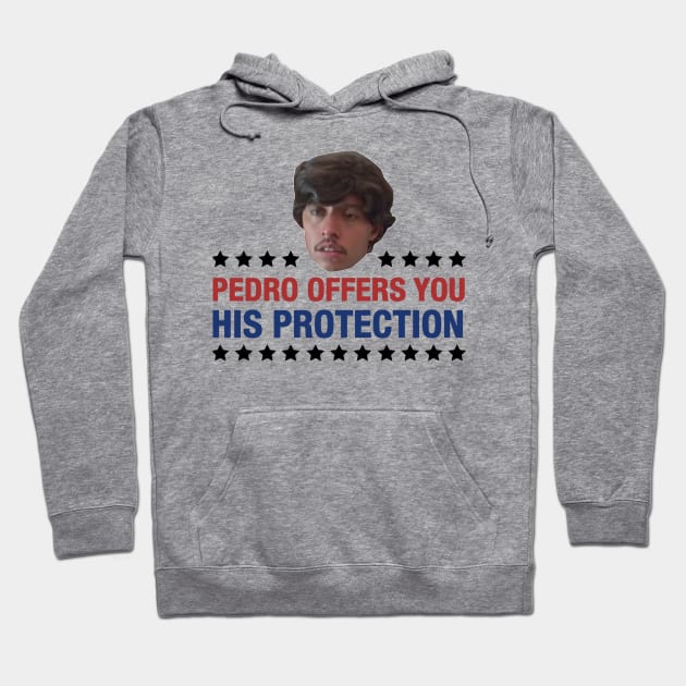 Pedro Offes You His Protection Napoleon Dynamite Hoodie by aterkaderk